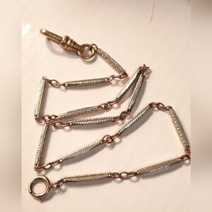Gold Filled Pocket Watch Chain.